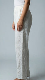 Rayon White Pant