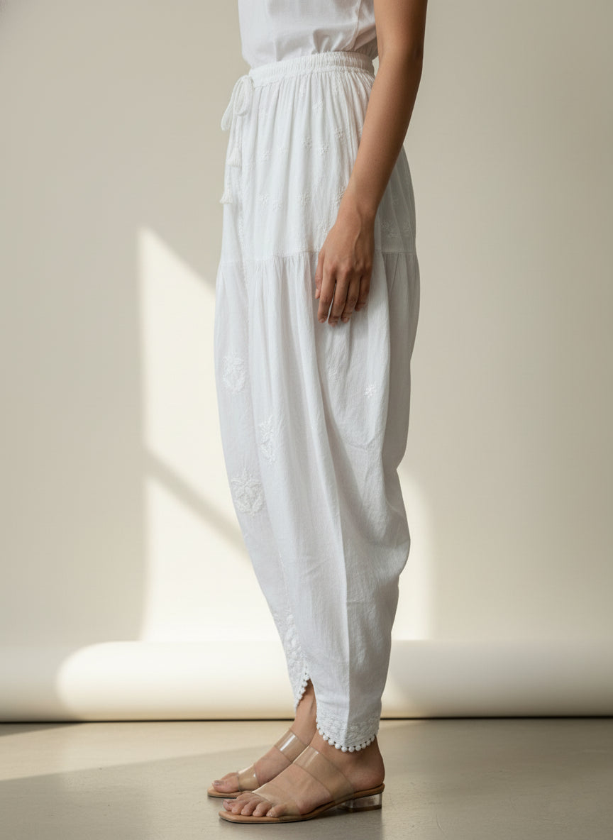 Dhoti Shalwar White