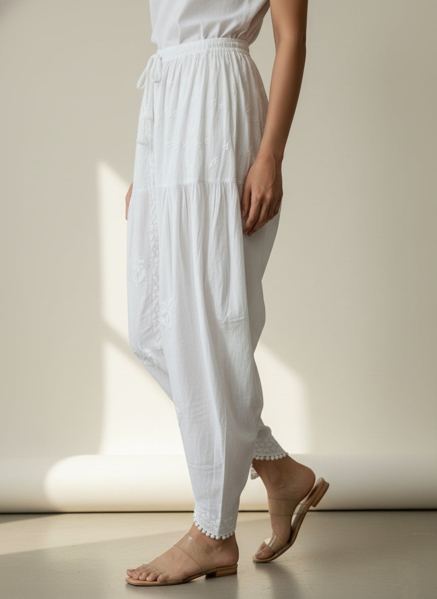 Dhoti Shalwar White