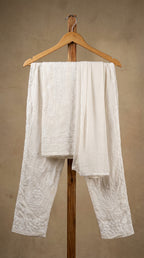 Rayon White Pant